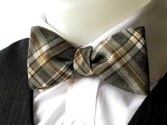 Plaid Bowtie